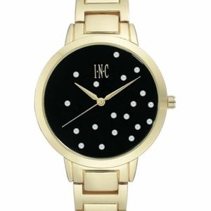 I.n.c Women's Pearl Bracelet Watch 36mm